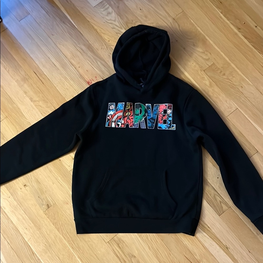 Old Navy Black Marvel Hoodie